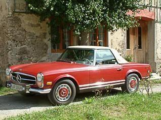 Der Mercedes 280 SL mieten in Kirchheim bei München bei unserem Team