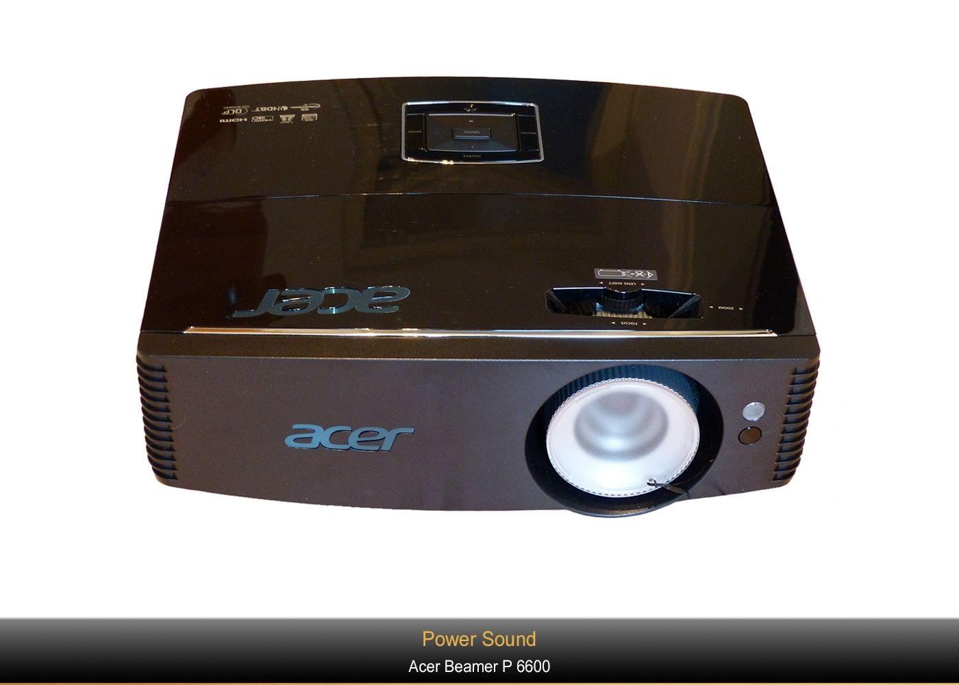 Acer P6600 Video Beamer mieten in Trittau – Miettechnik