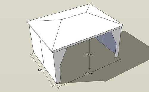 Pavillon Malta mieten in Bergkirchen bei unserem Team