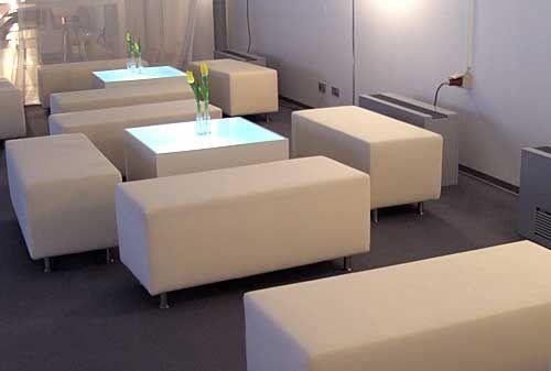 Loungemöbel, Loungesitzgruppe, Lightning, weiß mieten in Bergkirchen – 2