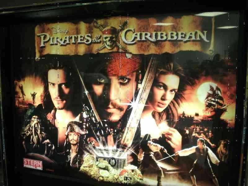 Flipper Pirates of the Caribbean, Frankfurt,Mainz,Wiesbaden,Darmstadt
