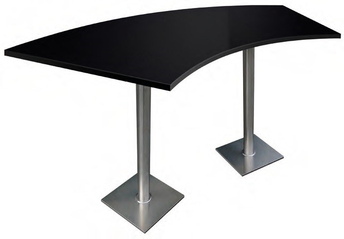 Hochtisch Snake Black mieten