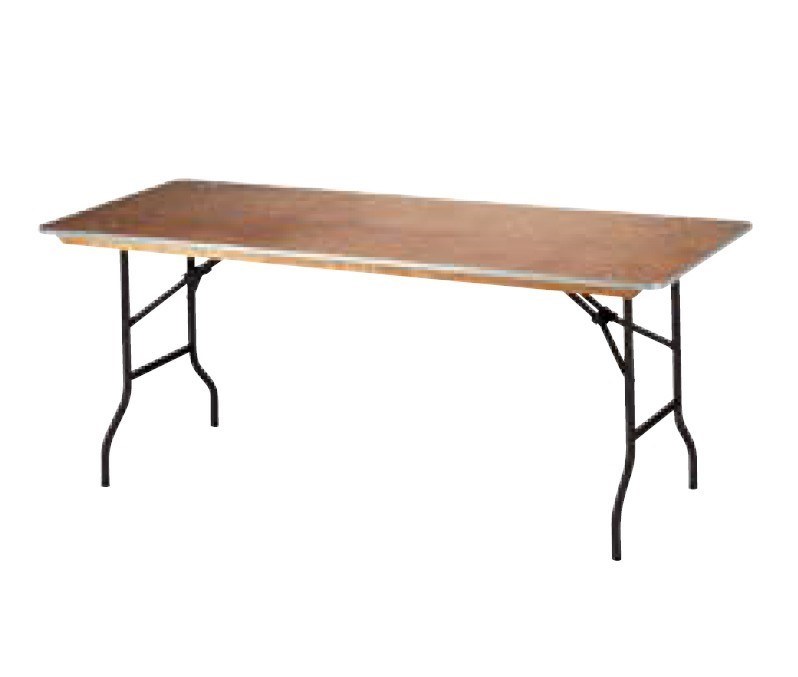 Banketttisch Rechteckig 180 cm 6 Personen mieten