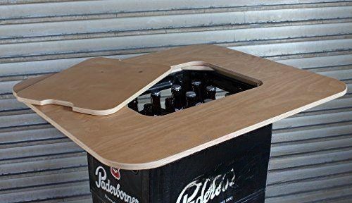 Stehtisch, Bartisch, Bistrotisch, Bierkasten,  Tischaufsatz, Bier Partyzubehör Tisch mieten – 2
