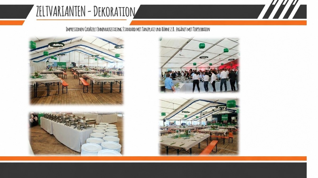 Festzelt / Event Halle / Oktoberfestzelt /Zeltstsystem / 200 - 2.000 Personen mieten