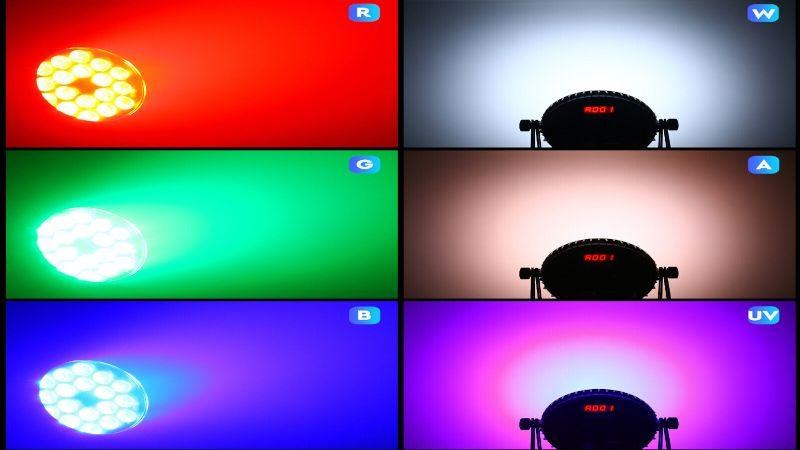 LED Scheinwerfer Wasser-und Wet mietterfest IP65 RGBWA+UV mieten – 2