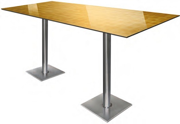 Stehtisch Champ Luxury Gold 80 mieten