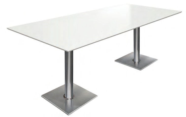 Sitztisch Champ White 200 mieten