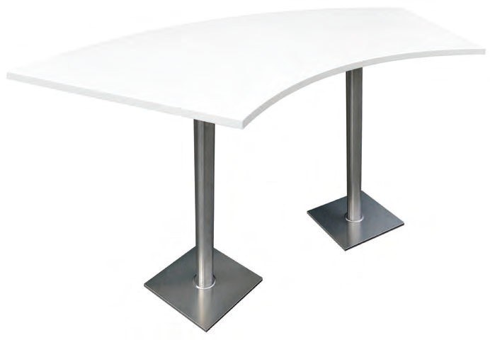 Hochtisch Snake White mieten