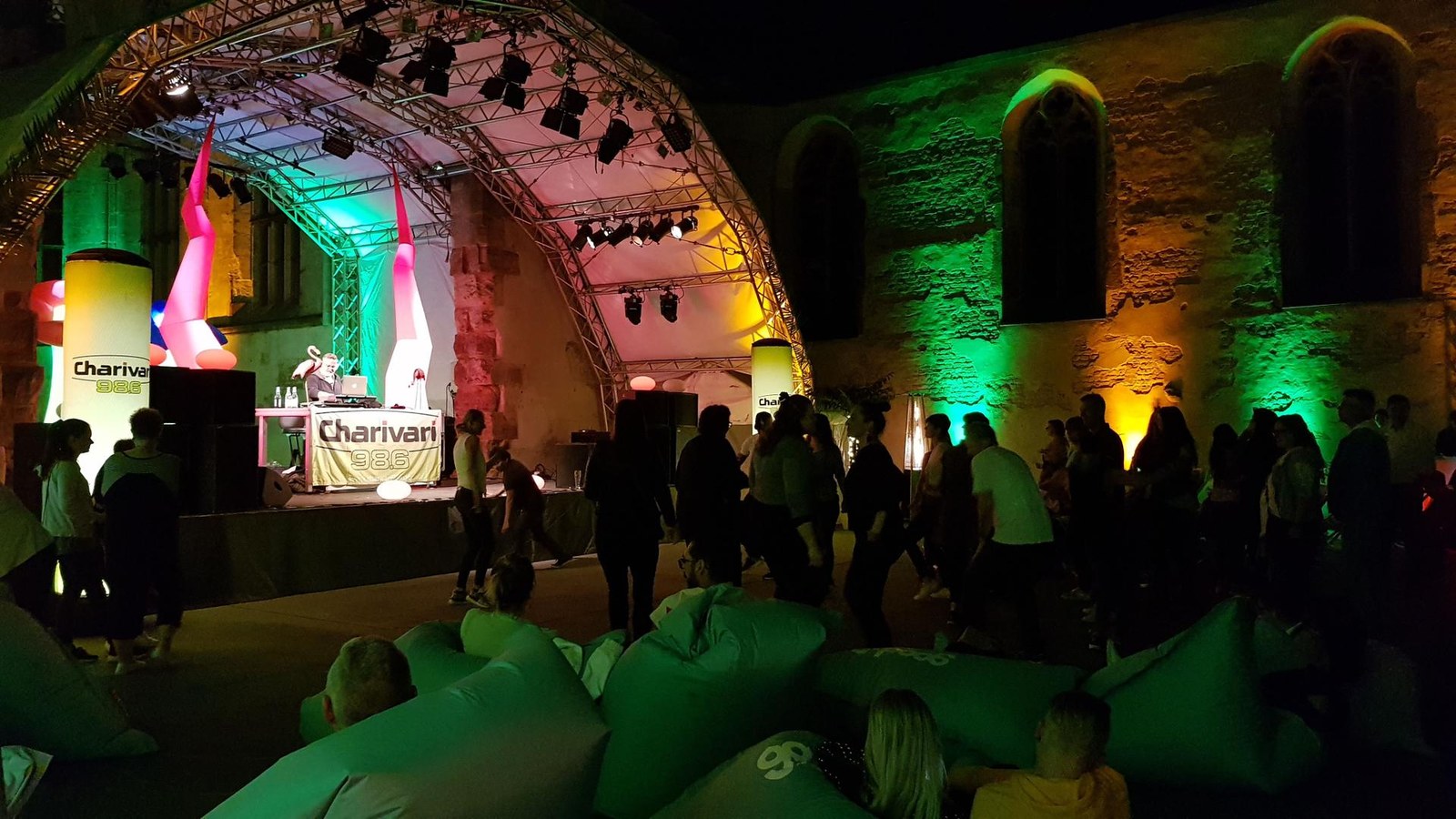 Party Set - Outdoormöbel /Lounge/Stehtisch/Barhocker/Heizen/Kühlen/Sonnenschutz/Ambiente mieten – 3