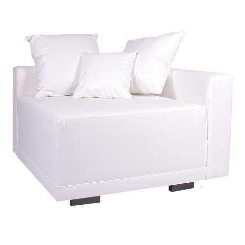 Lounge Couche / Sitzelement / weiß mieten – 2