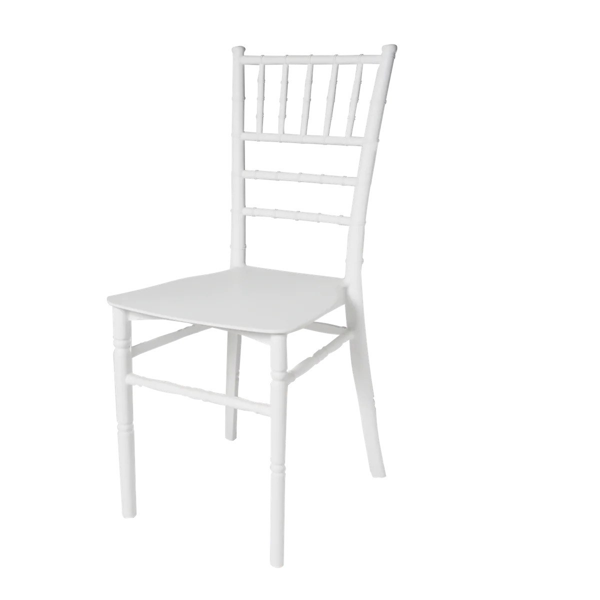 Stuhl Chiavari mit weißem Sitzkissen mieten