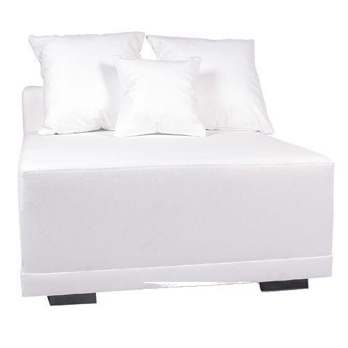 Lounge Couche / Sitzelement / weiß mieten