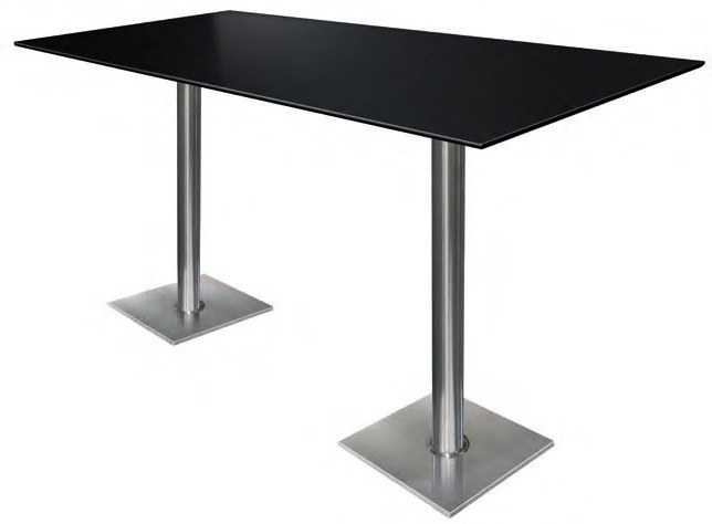 Hochtisch Champ Black 200 mieten