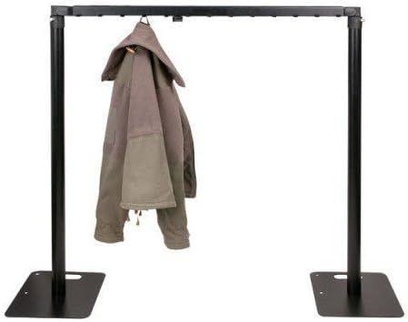 Garderobenständer / Garderobensystem mit Haken / Garderobe auf Basis Pipe & Drape System mieten