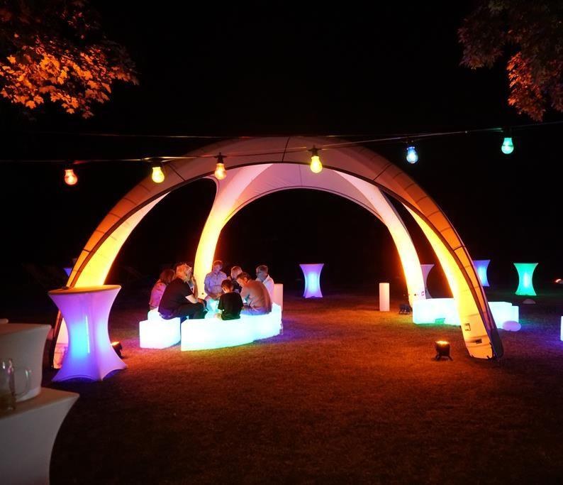 Party Set - Outdoormöbel /Lounge/Stehtisch/Barhocker/Heizen/Kühlen/Sonnenschutz/Ambiente mieten – 2