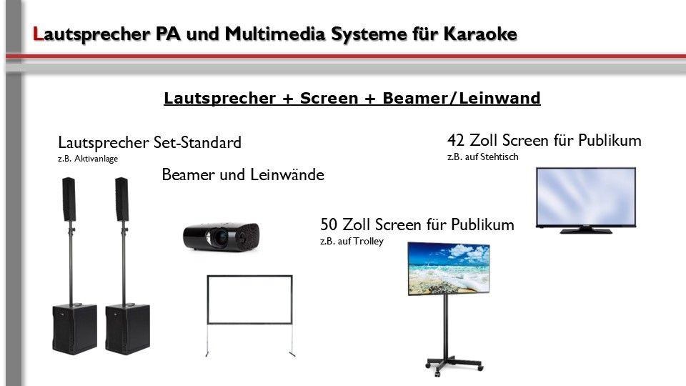 Set / Karaoke ab 2.000 - 84.000 internationale und deutsche Titel / Karaoke Verleih – 3