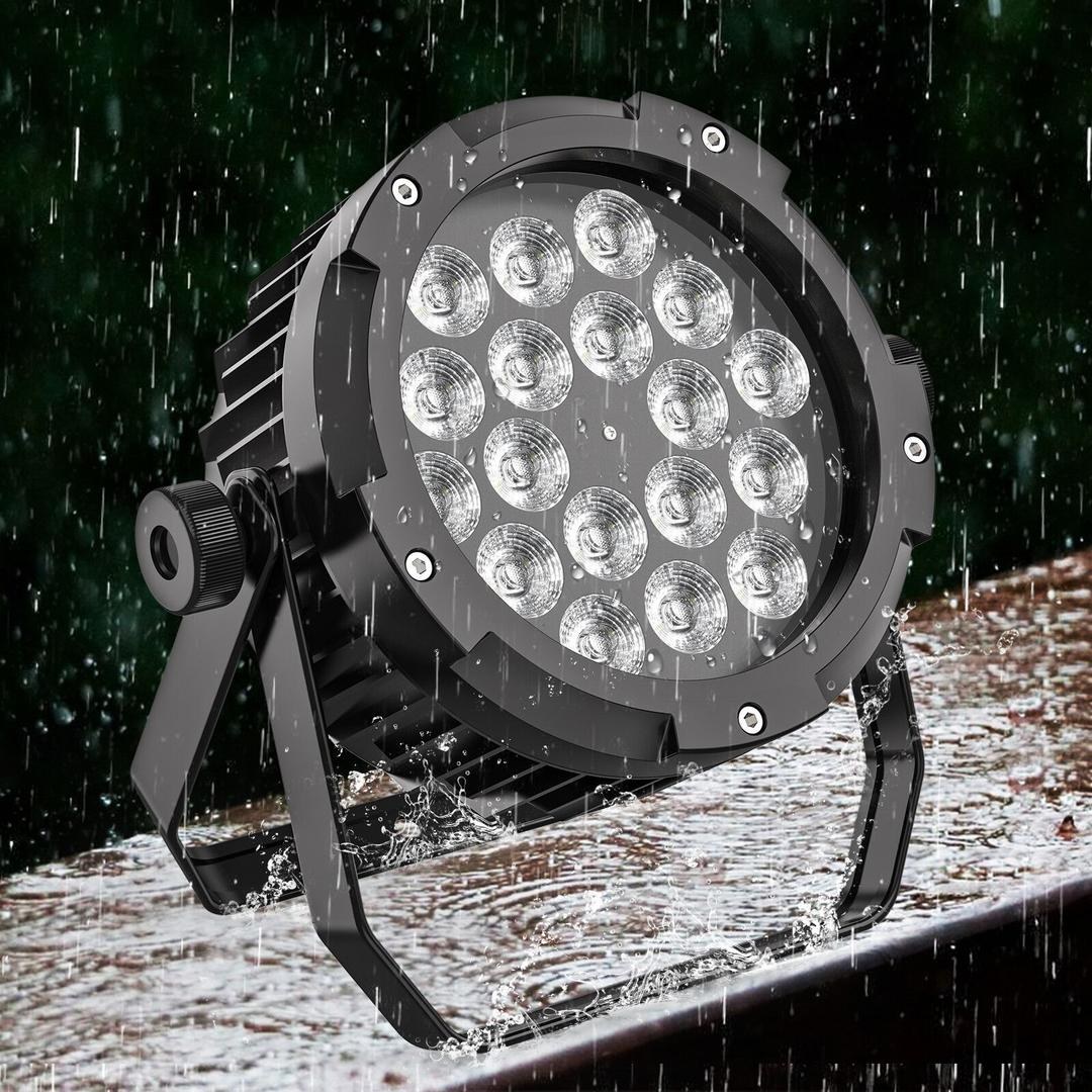 LED Scheinwerfer Wasser-und Wet mietterfest IP65 RGBWA+UV mieten