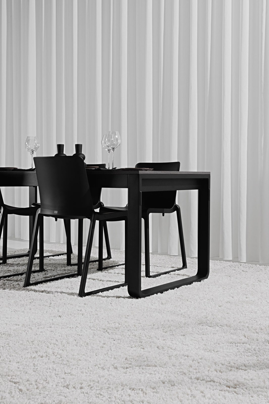 Sitztisch Dinner Schwarz mieten – 2