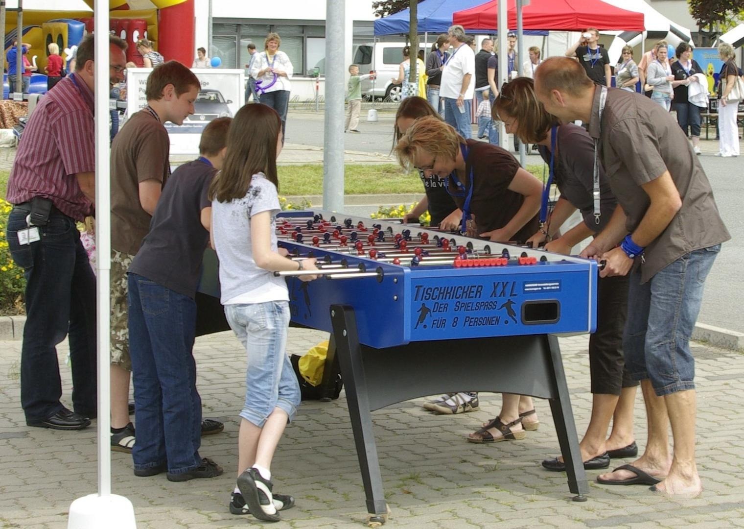 Tischkicker XXL mieten in Hannover bei unserem Team