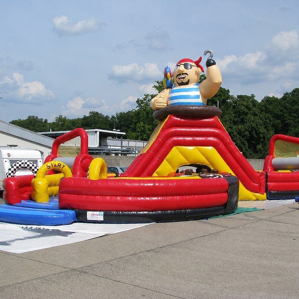 Hüpfburg Piraten Parcours mieten in Hannover – Kinderspaß fürs Fest