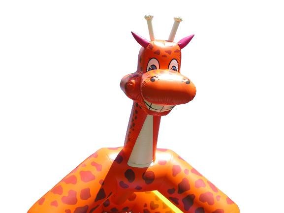 Hüpfburg Giraffe mit Dach mieten in Böblingen – Kinderspaß fürs Fest – 3
