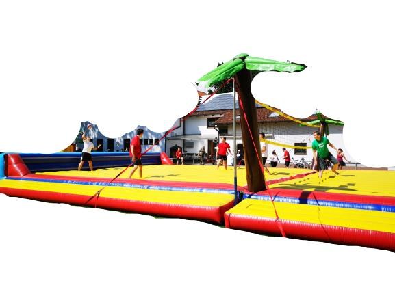 Beachvolleyballfeld aufblasbar mieten in Böblingen – Mietartikel