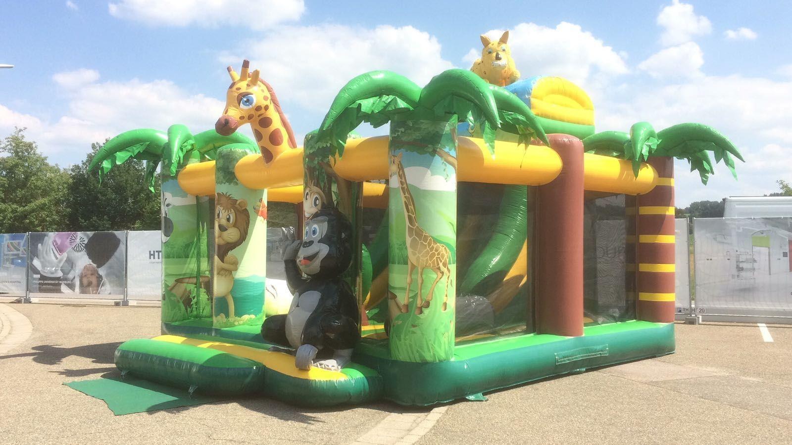 Hüpfburg Jungle Multiplay mieten in Eibelstadt – Hüpfburg