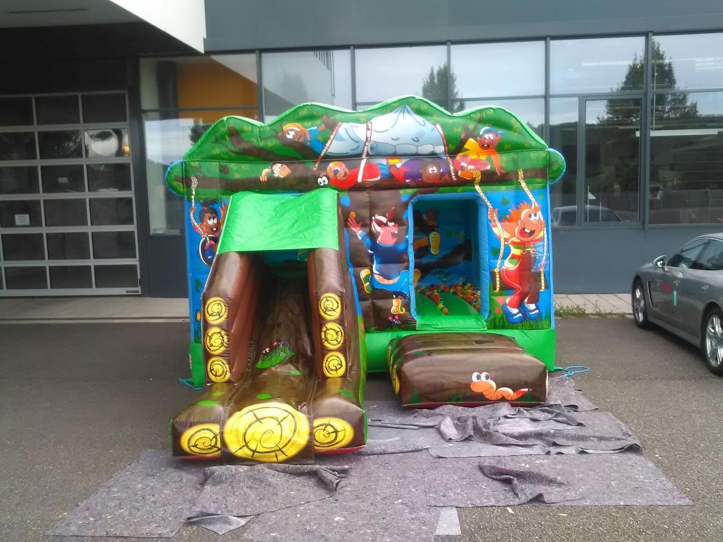 Hüpfburg Abenteuerbaumhaus mieten in Eibelstadt – Kinderspaß fürs Fest