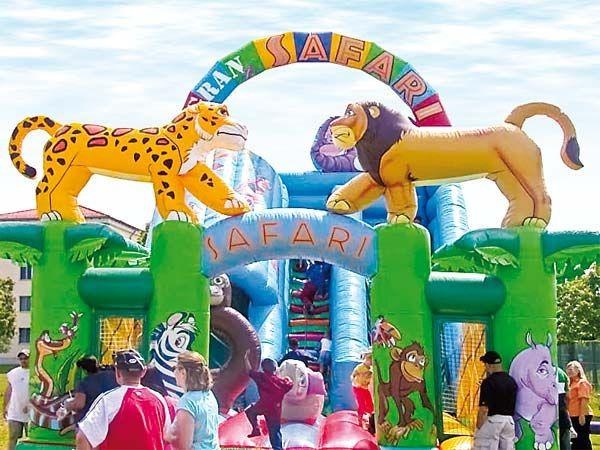 Riesenrutsche Dschungel mieten in Eibelstadt – Kinderspaß fürs Fest