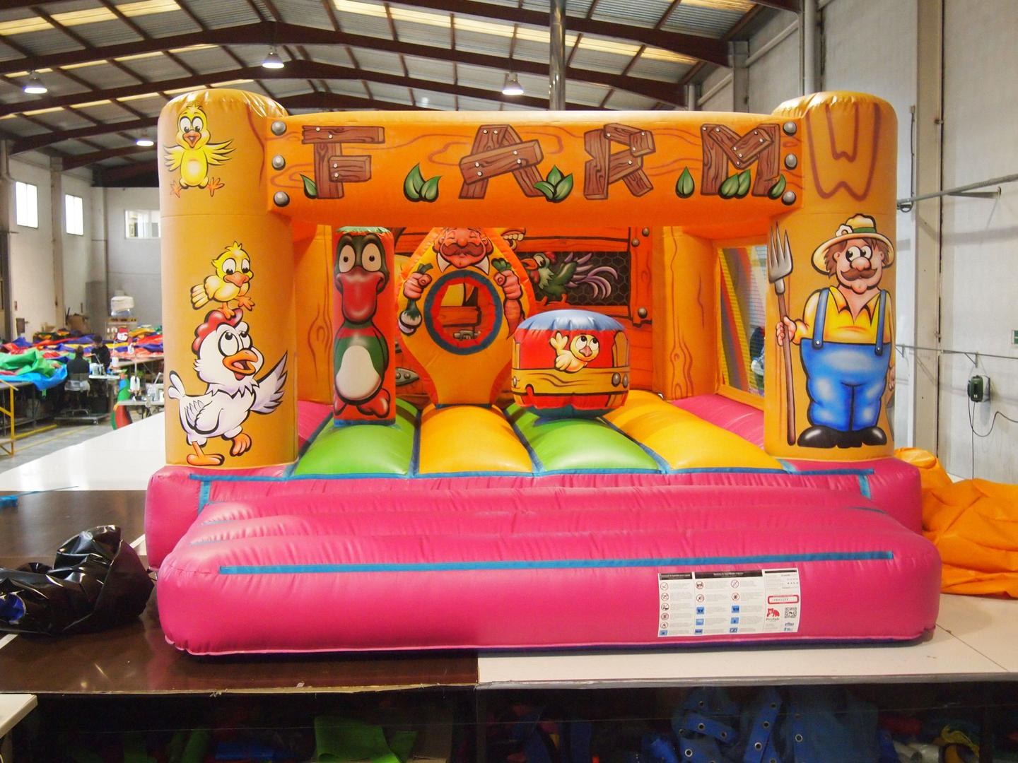 Hüpfburg Kleine Farm mieten in Eibelstadt – Kinderspaß fürs Fest