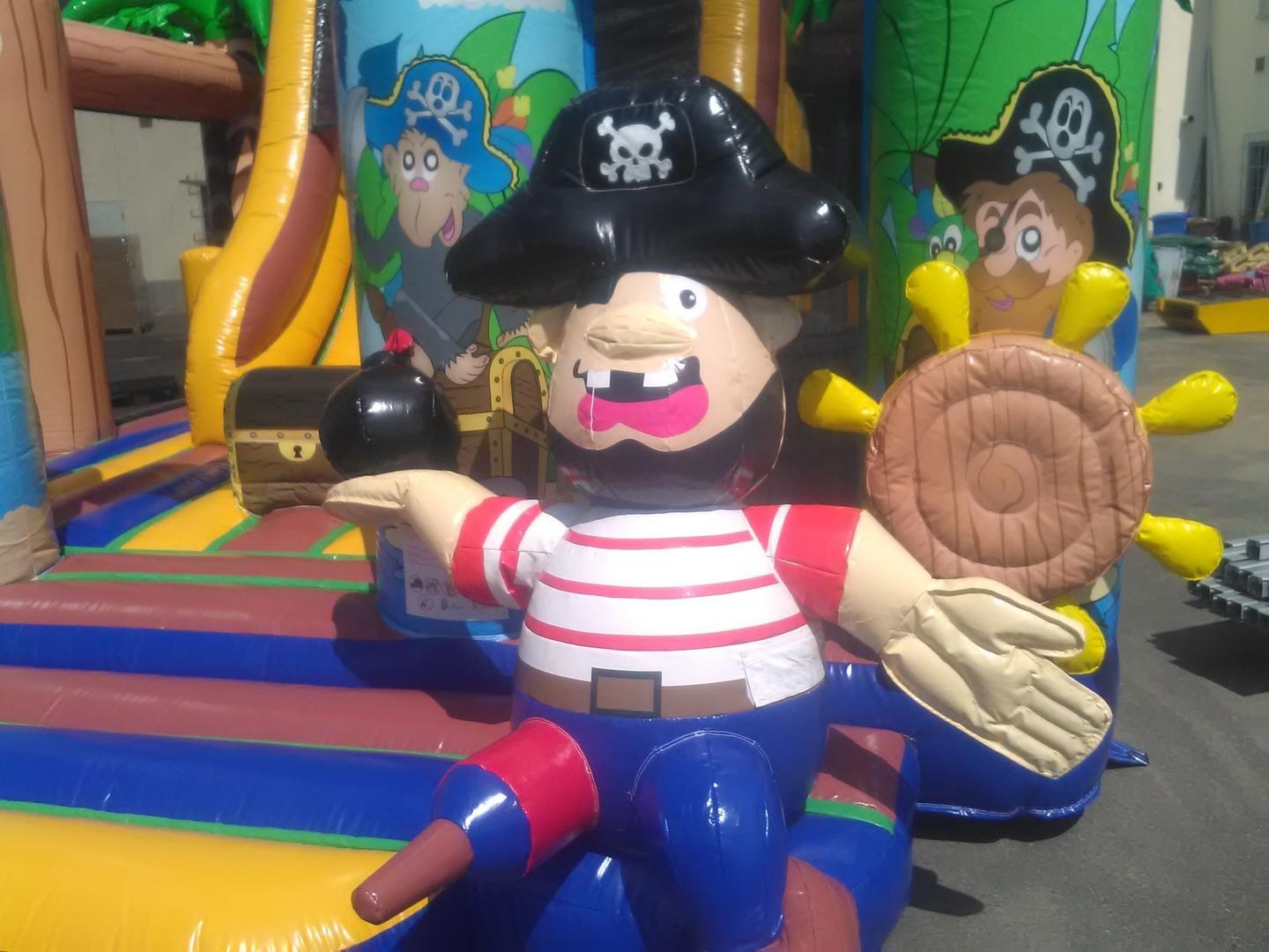 Hüpfburg Piraten Multiplay mieten in Eibelstadt – Kinderspaß fürs Fest – 3
