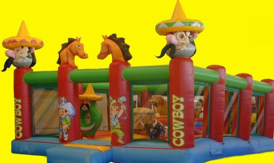 Hüpfburg Cowboy und Indianer mieten in Eibelstadt bei unserem Team