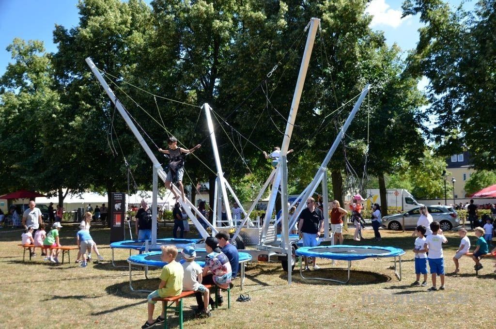 4er Bungee-Trampolin mit Betreuung - auch 3er, 2er und 1er mieten in N