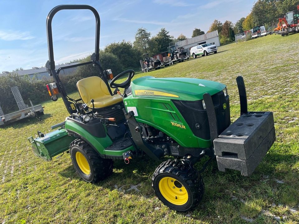 Umkehrfräse Traktor Kompakttraktor mieten bei Mietpark HortiRent