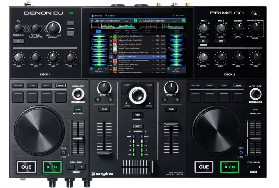 Soundboks 3 Akku DJ Controller Denon Prime GO 4 mieten bei Rentboks – 4