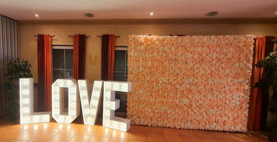 LOVE Buchstaben N Loveletter Hochzeitsdeko LED mieten bei AK Verleih – 3
