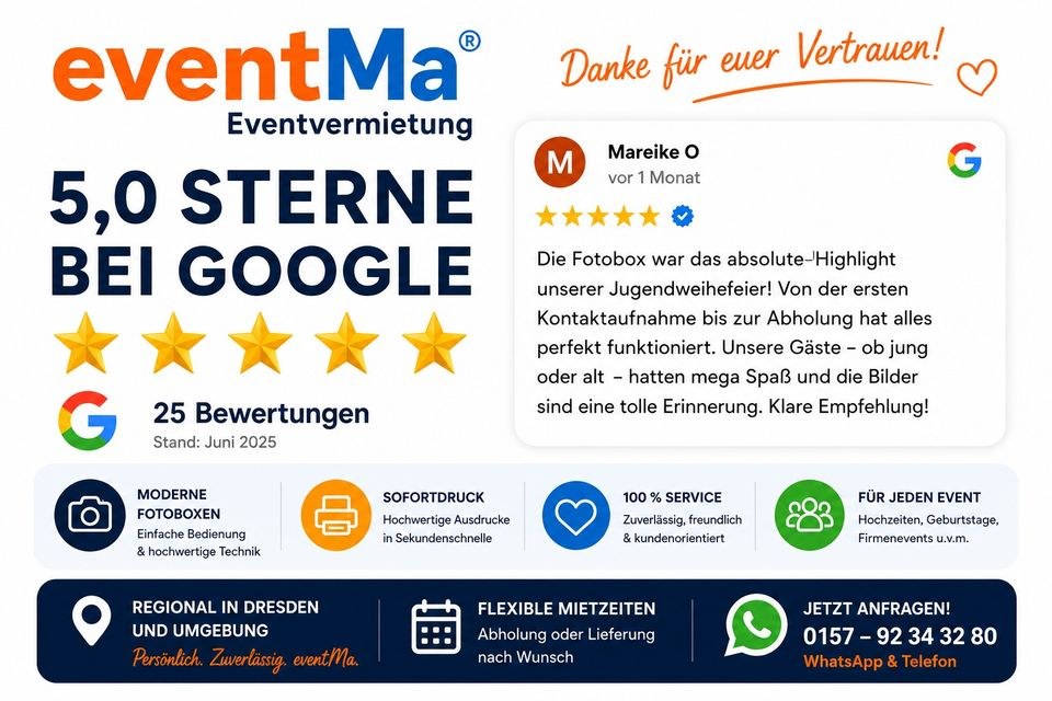 Hüpfburg Fotobox Partyzelt mieten bei eventMa - Eventvermietung – 2