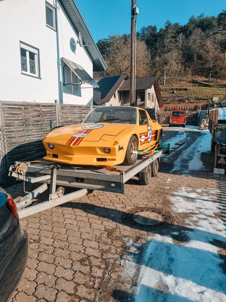 Autoanhänger Autotransporter Trailer Abschlepp mieten in Darmstadt – 4