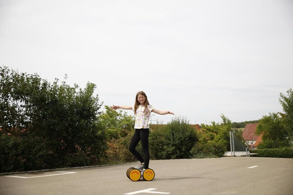 2er Set Pedalo classic Outdoor Spiel Teamspiel mieten in Deutsch Evern – 4