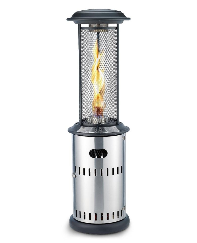 Terrassenfeuer Gas Heizstrahler Feuersäule mieten in Deutsch Evern – 4