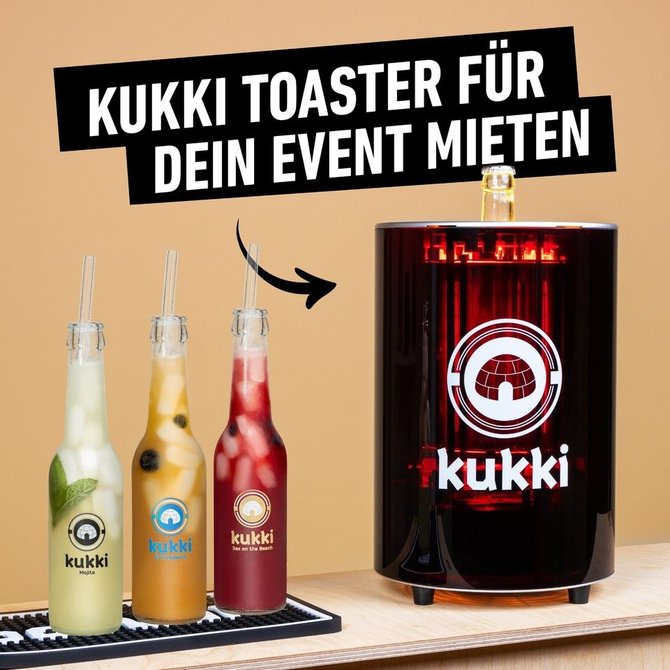 kukki Cocktail Toaster Cocktail Maschine mieten in Deutsch Evern