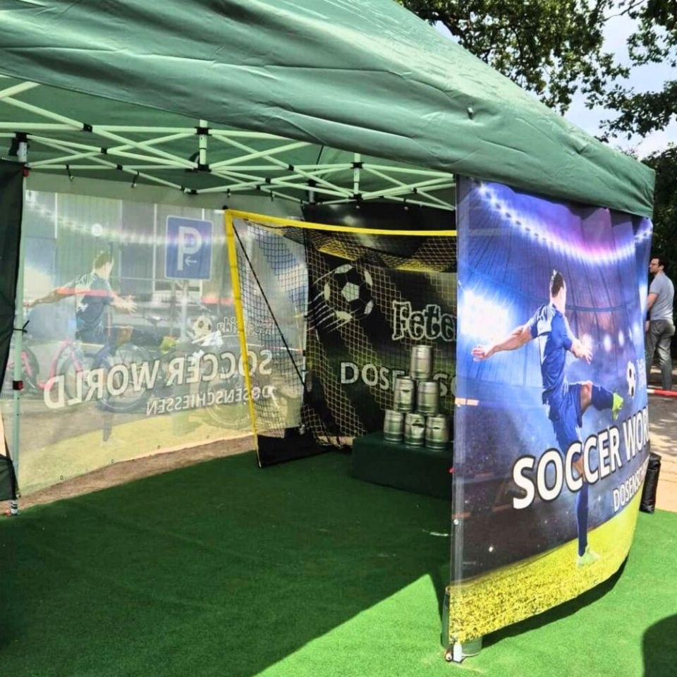 XXL Dosenschießen Fußball Dosen schießen Wettkampf mieten in Deutsch Evern – 2