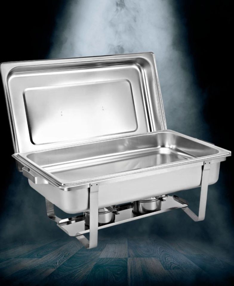 Chafing Dishes inkl. Brennpaste Speisenwärmer mieten in Deutsch Evern – 3