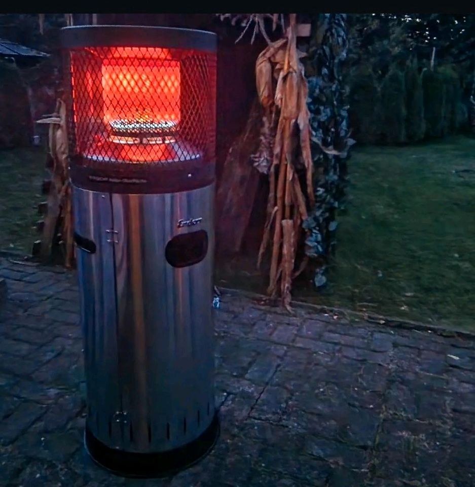 Gas-Heizstrahler 360° Wärmestrahler Zeltheizung mieten