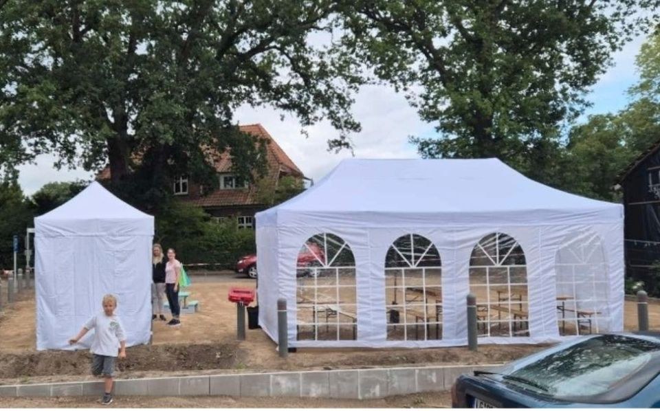 Pavillon 3x3m 3x6m & 2x2m Faltpavillon mieten