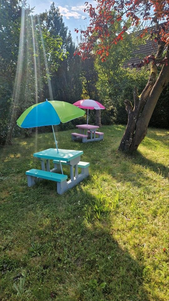 Kinder Sitzgruppe Picknicktisch 3-6 Jahre mieten in Deutsch Evern – 3