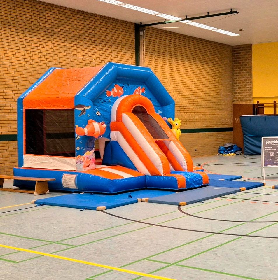 Hüpfburg "Nemo" mit Rutsche Unterwasserwelt mieten in Deutsch Evern – 3