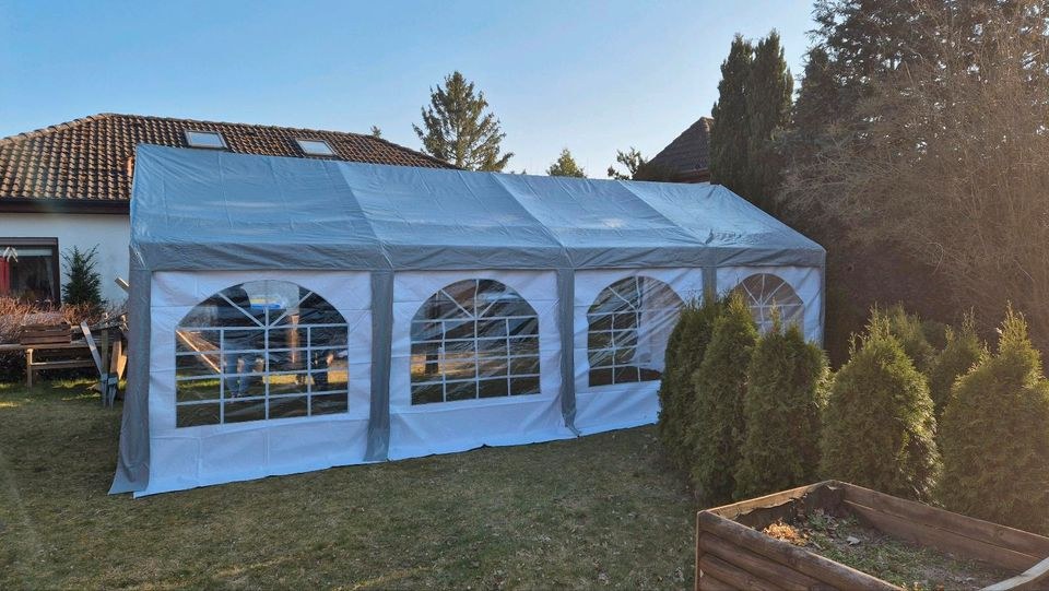 4x8m Partyzelt Festzelt 32qm 50-60 Personen 8x4m mieten – 2