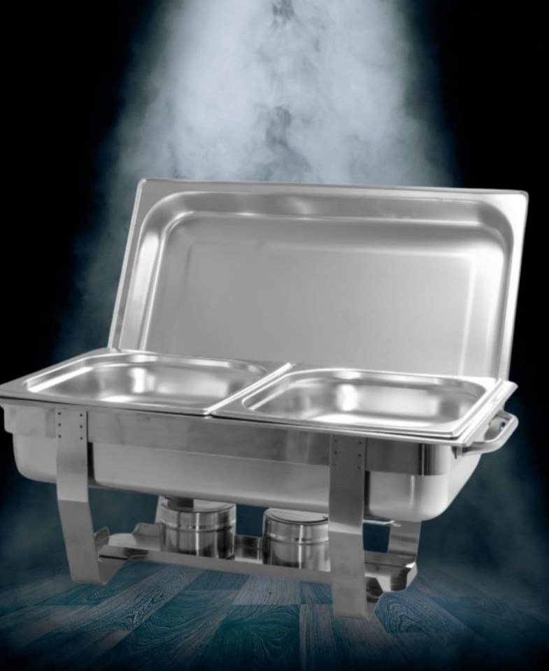Chafing Dishes inkl. Brennpaste Speisenwärmer mieten in Deutsch Evern – 2